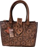 Hand Tooled Western Briefcase
